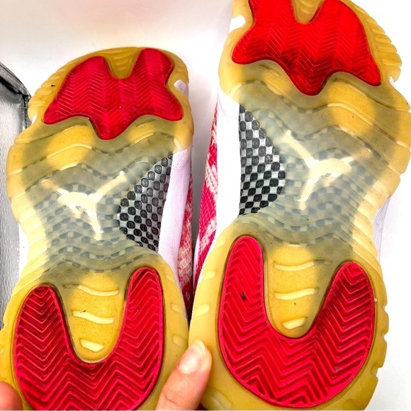 RARE Air Jordan 11 XI Retro Low Pink Snake Skin AUTHENTIC  womens size 11 - Picture 13 of 13